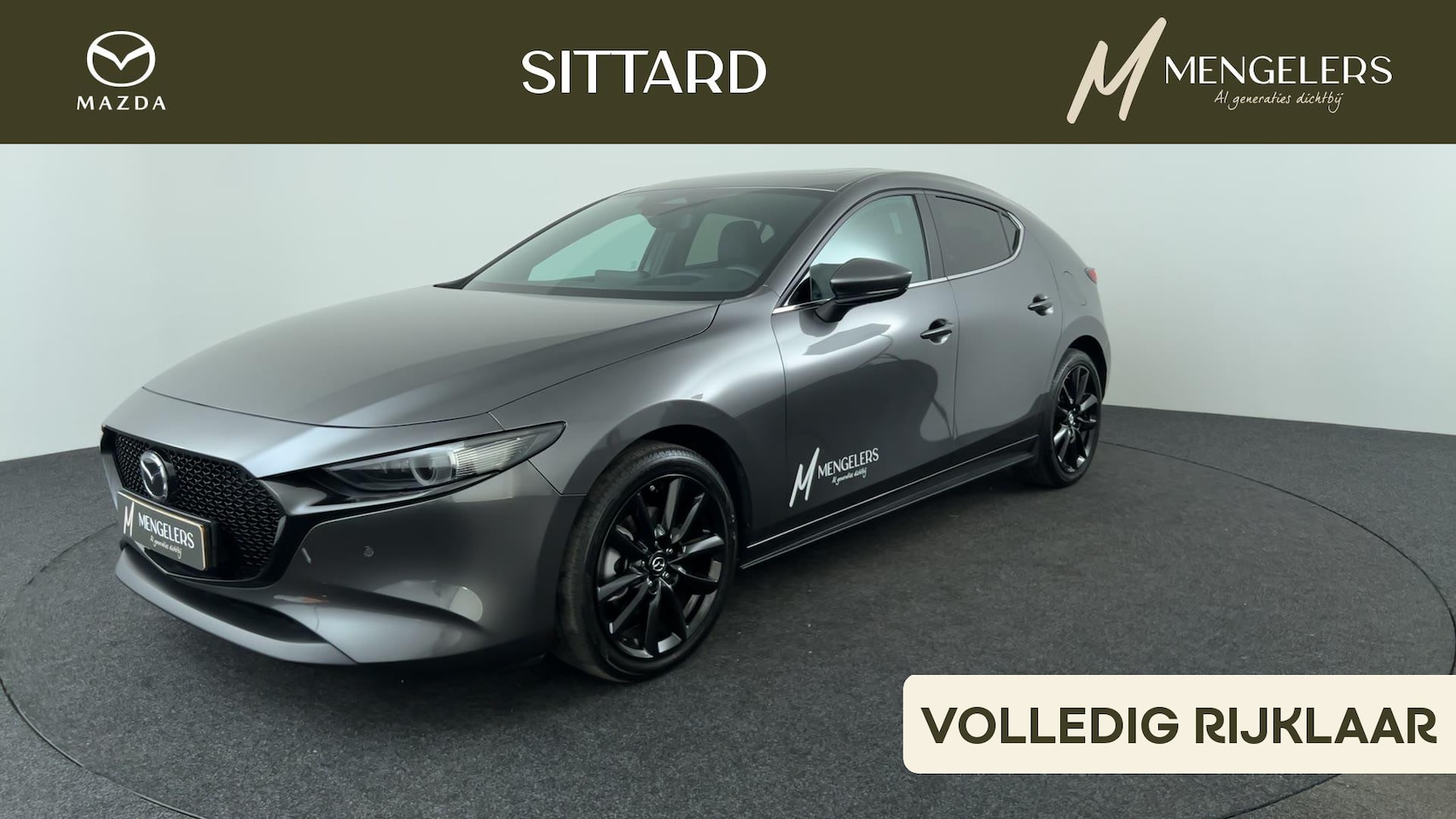 Mazda 3 - 2.0 e-SkyActiv-X M Hybrid 186 Takumi | Schuif-/Kanteldak | 360 Camera | Elektr. Stoelen | - AutoWereld.nl