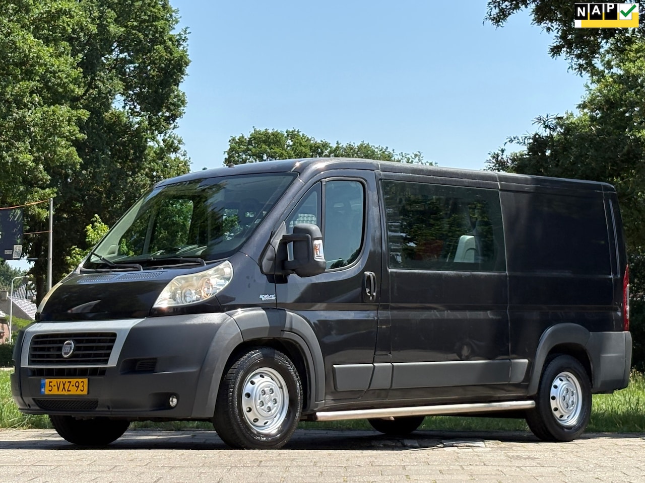 Fiat Ducato - 35H 3.0|CNG|7P|DUBBELCABINE|airco|achteruitrijcamera|navi|trekhaak|bluetooth|NAP - AutoWereld.nl