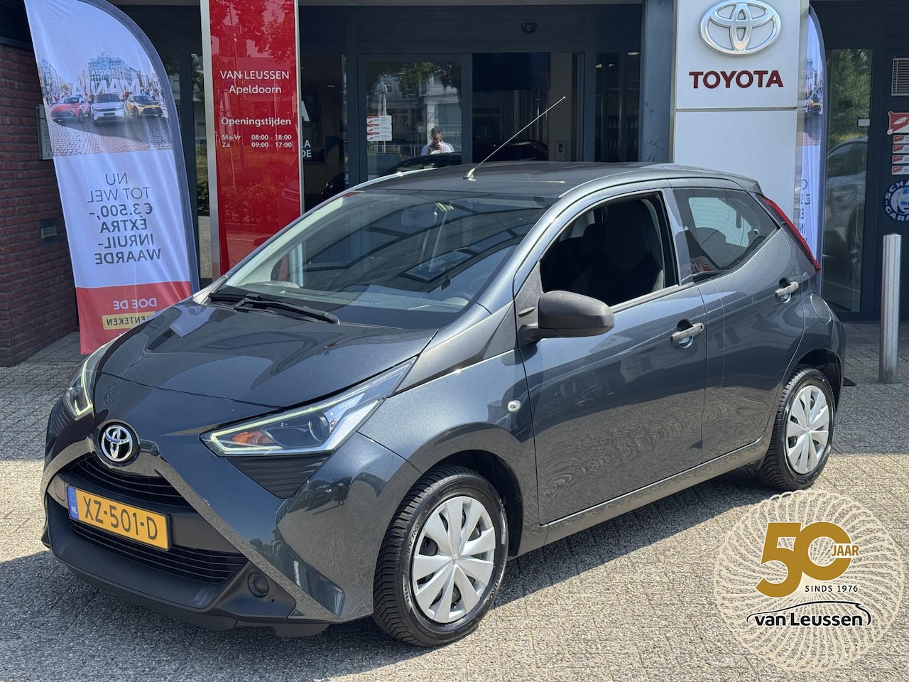 Toyota Aygo - 1.0 VVT-i x-fun NL-AUTO AIRCO CENTRALE VERGRENDELING - AutoWereld.nl
