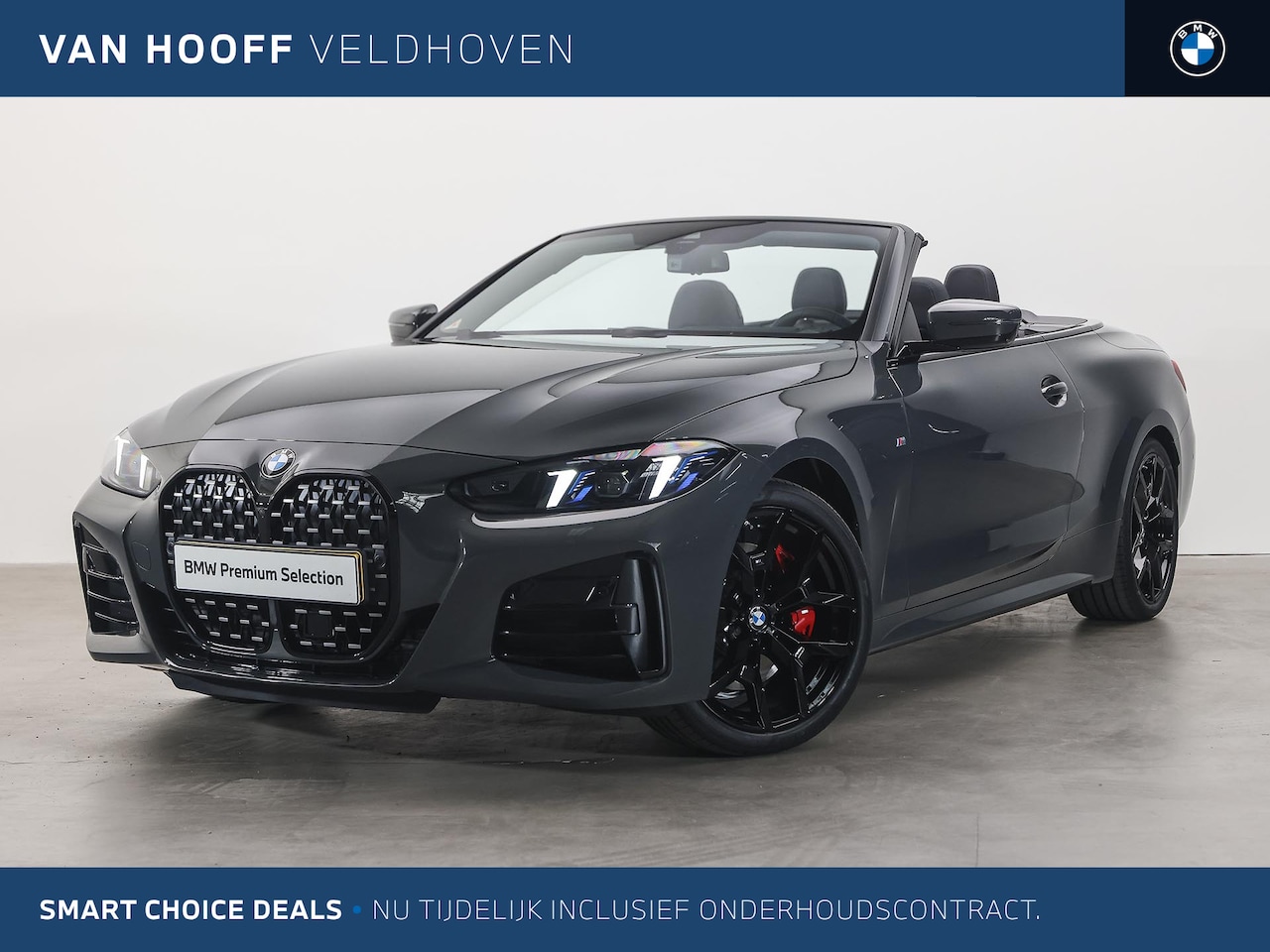 BMW 4-serie Cabrio - 420i M Sport Automaat / Air Collar / Comfort Access / Adaptieve LED / Active Cruise Contro - AutoWereld.nl