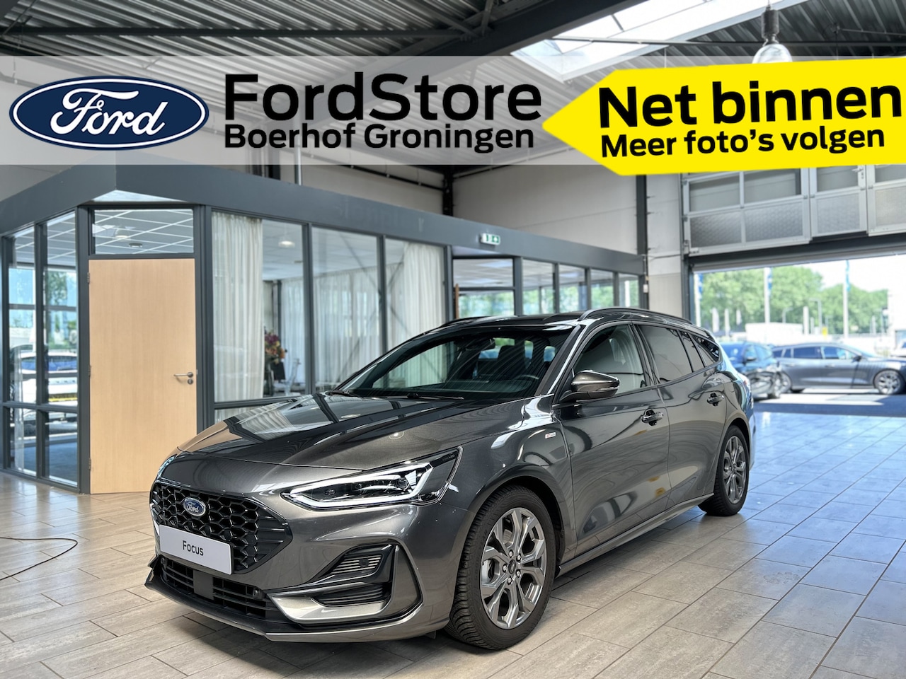 Ford Focus Wagon - EcoBoost Hybrid 155pk ST Line X | AUTOMAAT | Matrix LED | Adapt. Cruise | AGR Stoel | Elek - AutoWereld.nl