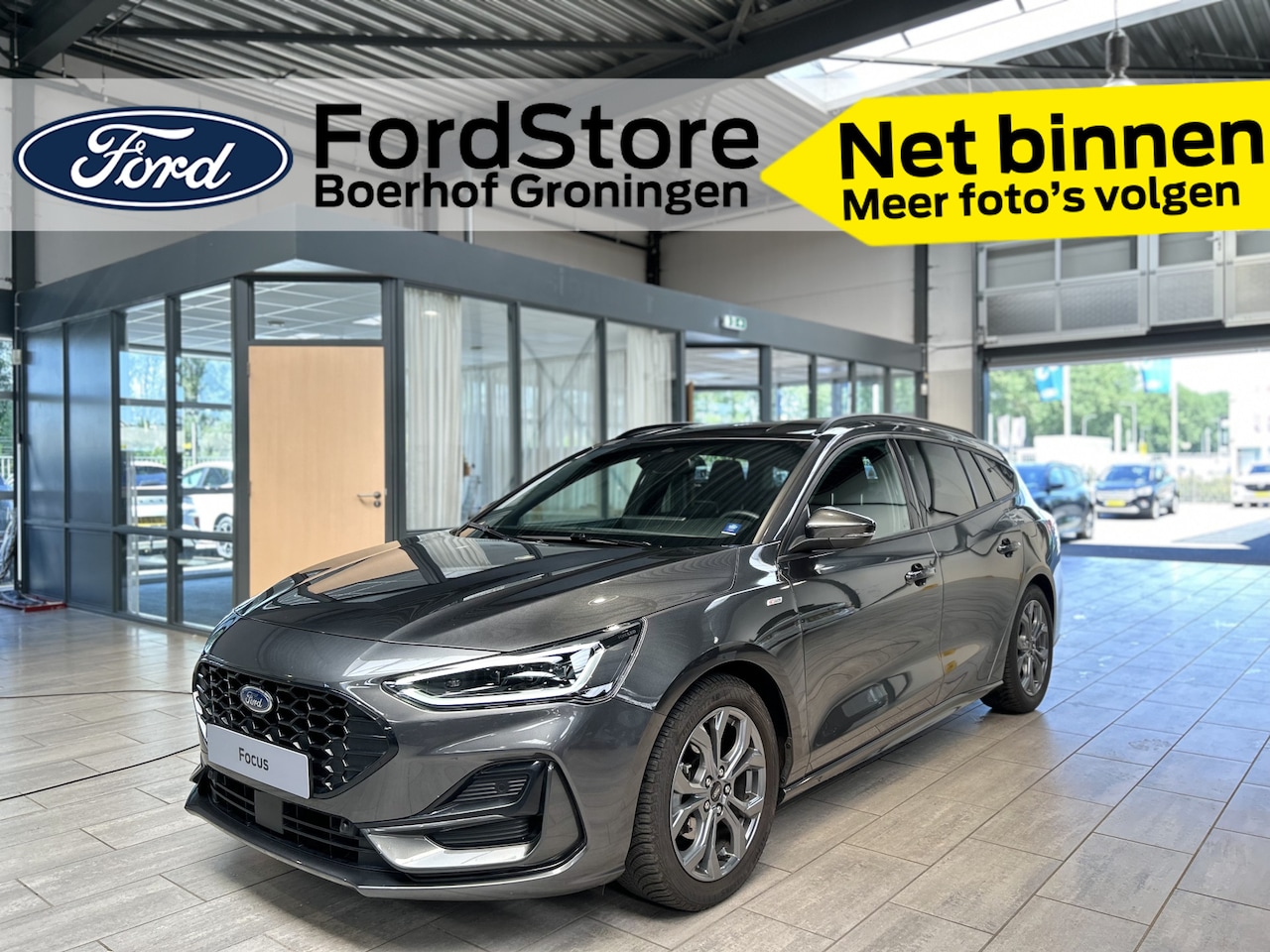 Ford Focus Wagon - EcoBoost Hybrid 155pk ST Line X | AUTOMAAT | Matrix LED | Adapt. Cruise | AGR Stoel | Elek - AutoWereld.nl