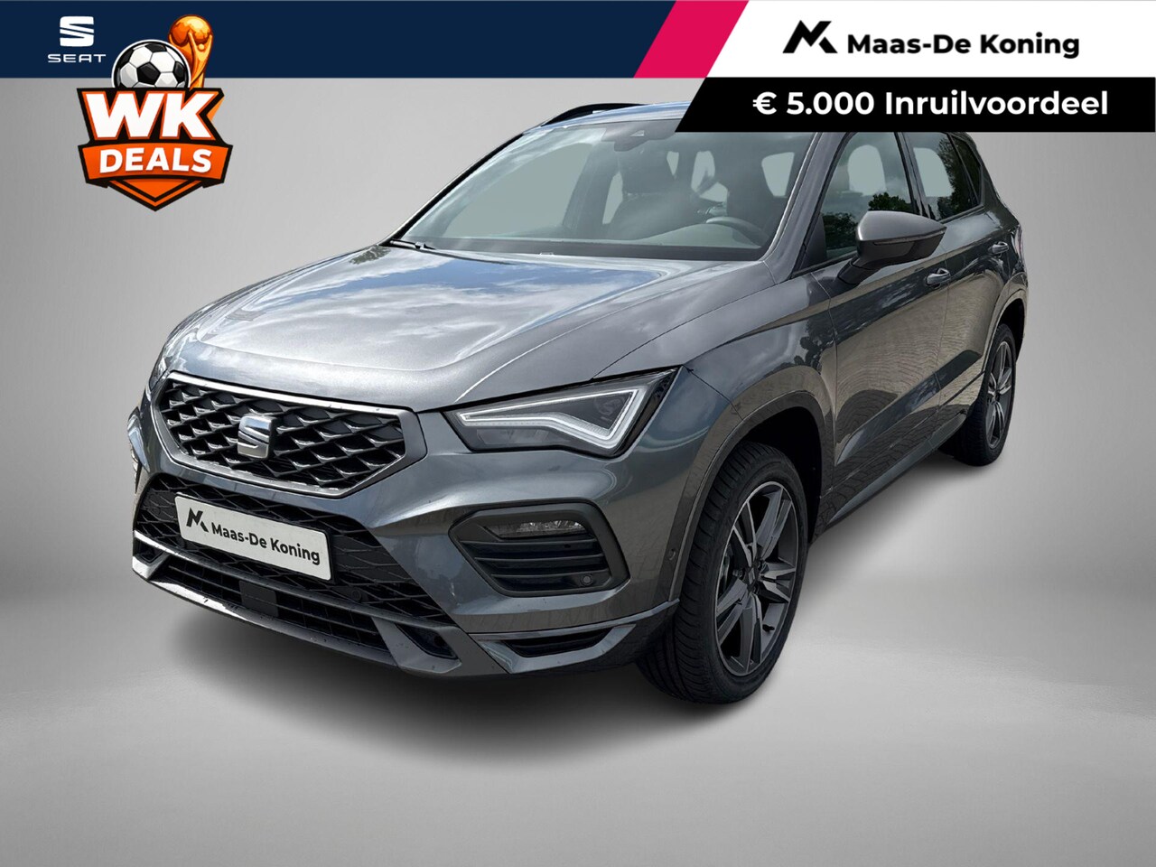 SEAT Ateca - 1.5 TSI FR Business Intense 150 PK DSG l Safe & Driving Pack XL l 18" Performance l 5000,- - AutoWereld.nl