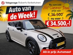 MINI Cabrio - 2.0 Cooper S 180PK Automaat John Cooper Works Cabrio ACTIE