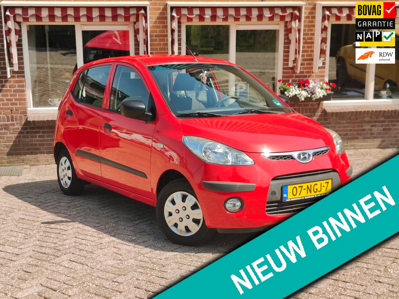 Hyundai i10 - 1.1 Active Cool Airco St.bekrachtiging - RIJKLAAR - - AutoWereld.nl