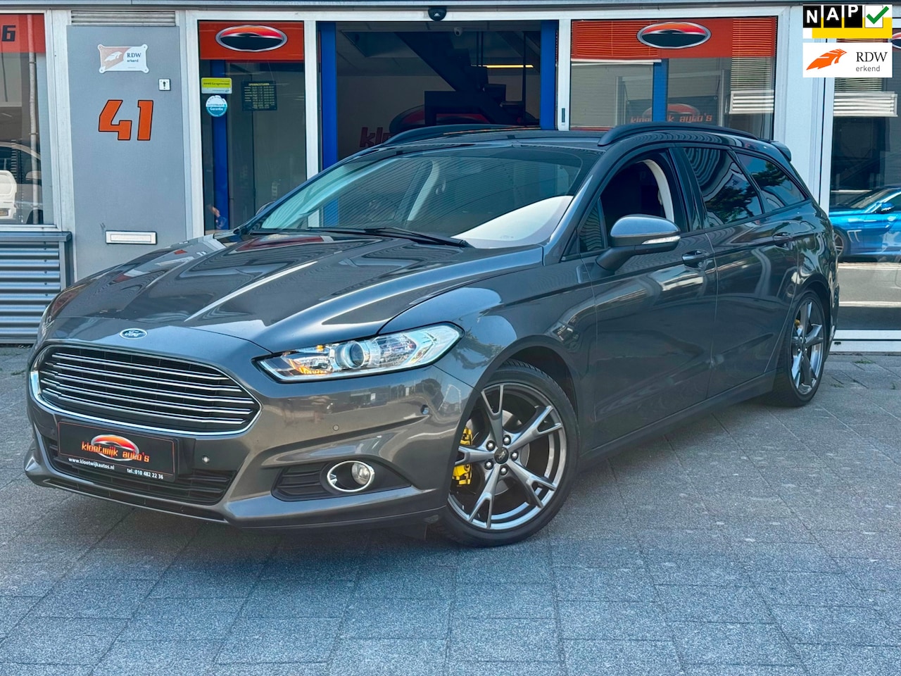 Ford Mondeo Wagon - 1.0 EcoBoost Sport Navigatie Cruise 18” LM NL-Geleverd - AutoWereld.nl