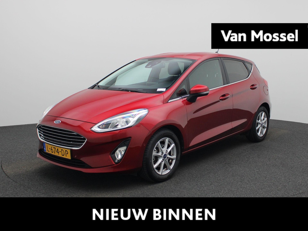 Ford Fiesta - 1.0 EcoBoost Titanium | Automaat | Climate Control | Cruise Control | Winterpack | Parkeer - AutoWereld.nl