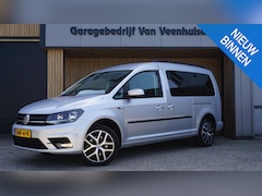 Volkswagen Caddy Maxi - 1.4 TSI 125pk 7-Zits Edition 2x Schuifdeur Leder Navi Stoelverwarming 17inch LM *1e Eigena