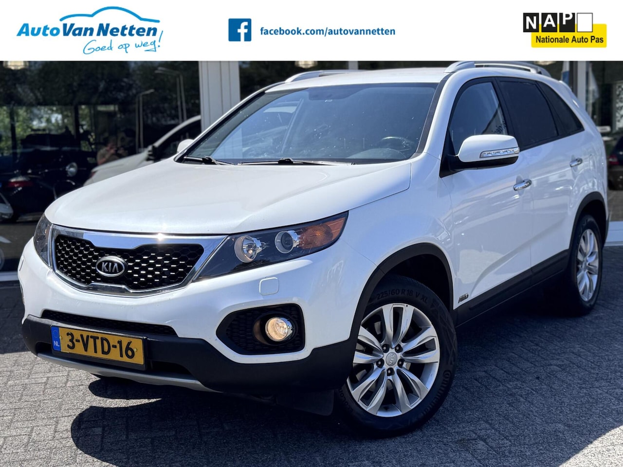 Kia Sorento - 2.2 CRDi 197pk 4X4 6 bak! X-clusive,Grijs kenteken,Leder,Xenon,Gr.Navi, - AutoWereld.nl