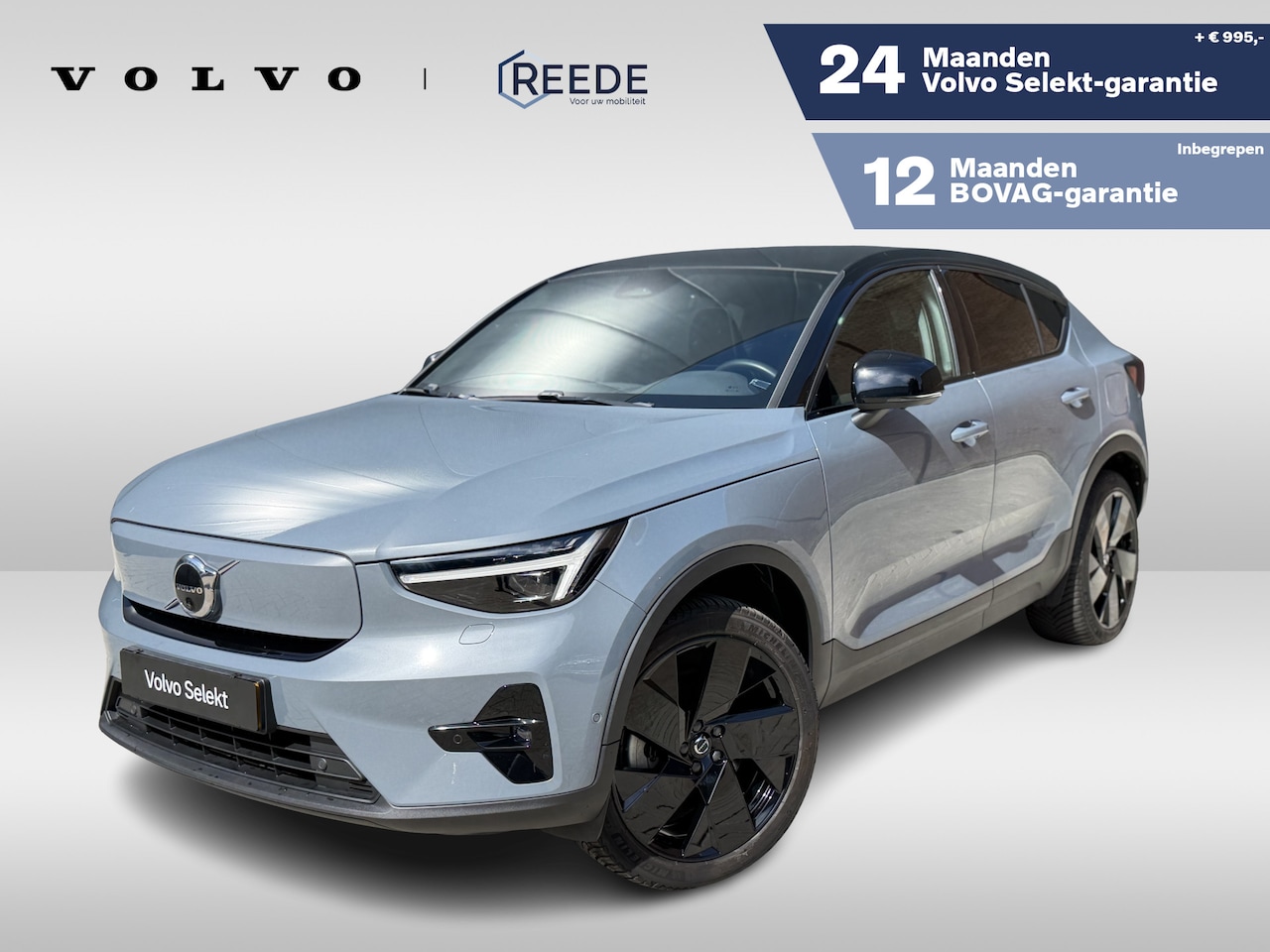 Volvo C40 - Recharge Twin Intro Edition 78 kWh | 20 inch | Trekhaak | Extra getint glas achter - AutoWereld.nl