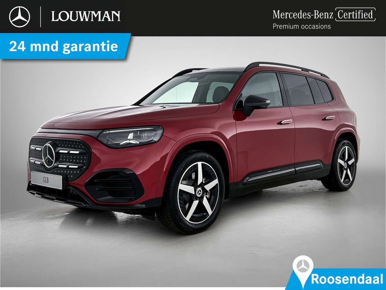 Mercedes-Benz GLB - 250+ Business Solution AMG Nightpakket 85.5 kWh | Panoramadak | Dode Hoek Ass | Memory | A - AutoWereld.nl
