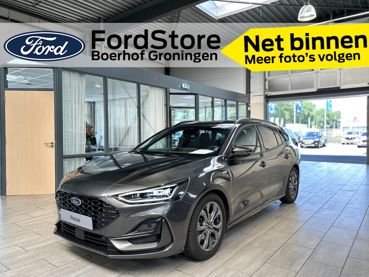 Ford Focus Wagon - EcoBoost Hybrid 155pk ST Line X | AUTOMAAT | Matrix LED | Adapt. Cruise | AGR Stoel | Elek - AutoWereld.nl