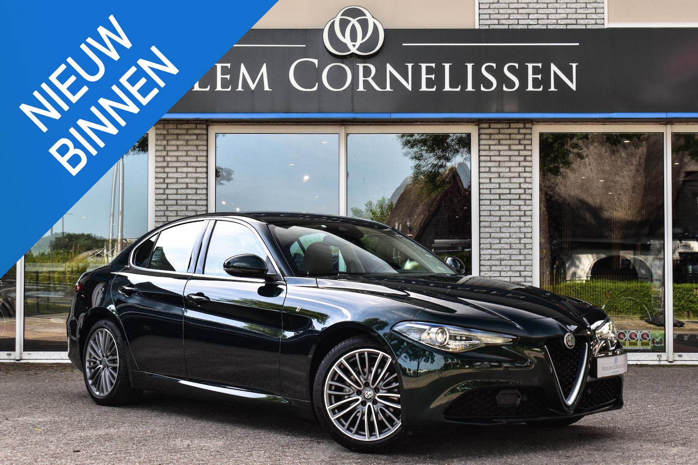 Alfa Romeo Giulia - 2.2 TI Verde Visconti Leder Carplay Stoelverw. - AutoWereld.nl