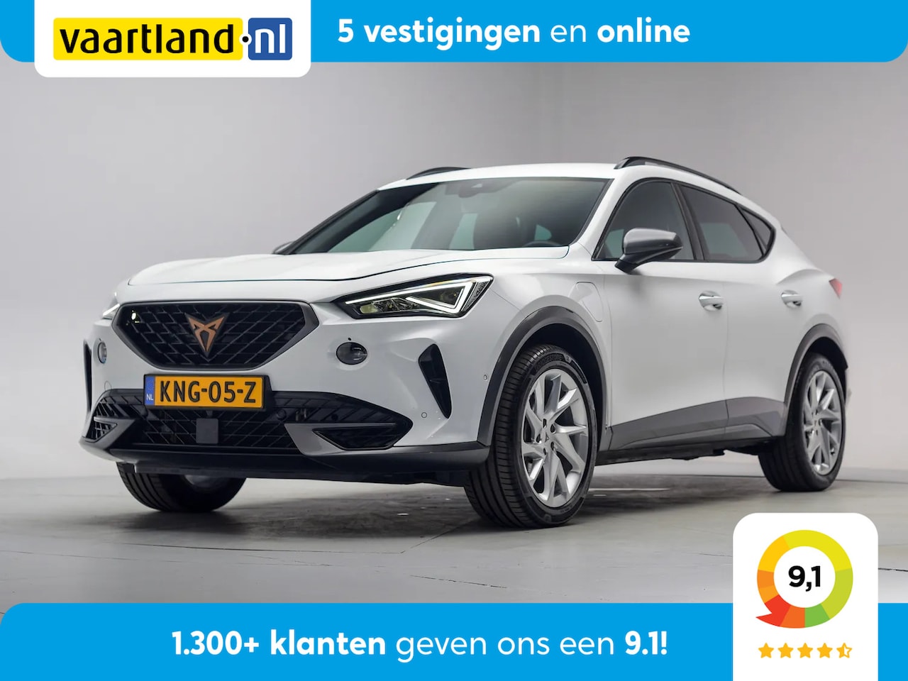 CUPRA Formentor - 1.4 e-HYBRID 204pk Business Edition Aut. [ LED Virtual Adapt.cruise ] - AutoWereld.nl
