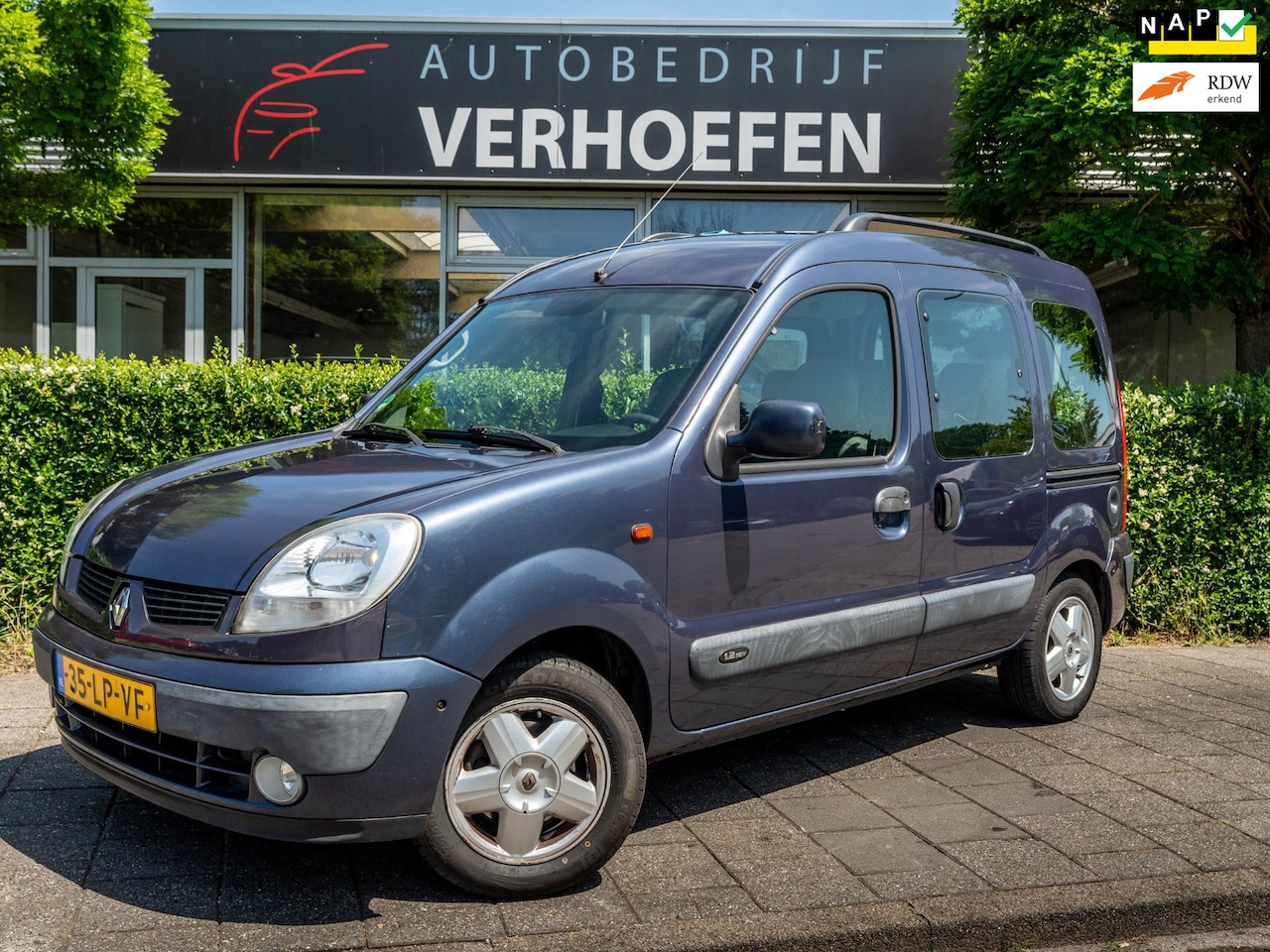 Renault Kangoo - 1.2-16V Privilège | TREKHAAK | ONDERHOUD AANWEZIG | ELEKTR RAMEN | NAP KM STAND | ORGINEEL - AutoWereld.nl