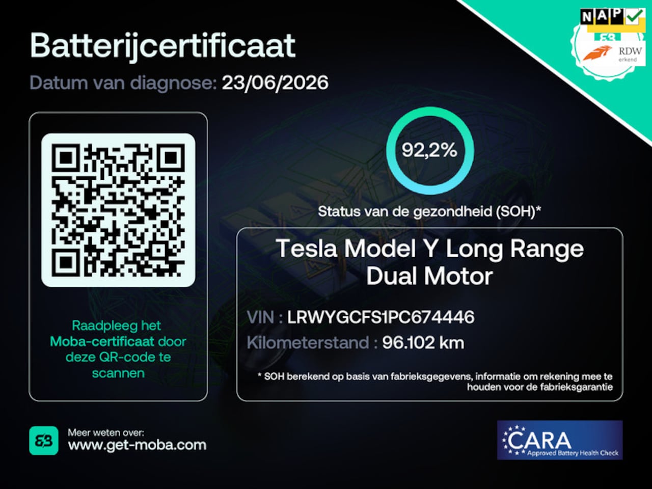 Tesla Model Y - RWD 58 kWh 92% SOH 1e EIG NL-Auto Rijklaaprijs! - AutoWereld.nl