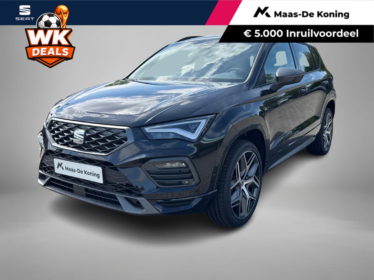 SEAT Ateca - FR Business Intense 1.5 TSI 110 kW / 150 PK SUV 7 versn. DSG | Metallic Lak | 5000,- euro - AutoWereld.nl
