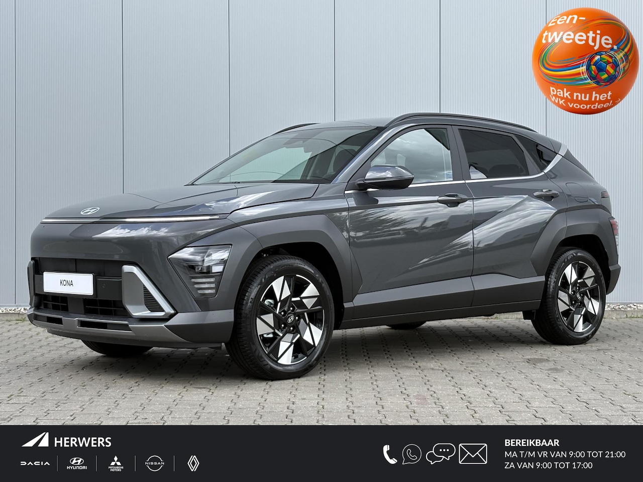 Hyundai Kona - 1.6 GDI HEV Comfort + 18 inch wielen / €4500,- Voordeel / Uit Voorraad Leverbaar / Navigat - AutoWereld.nl