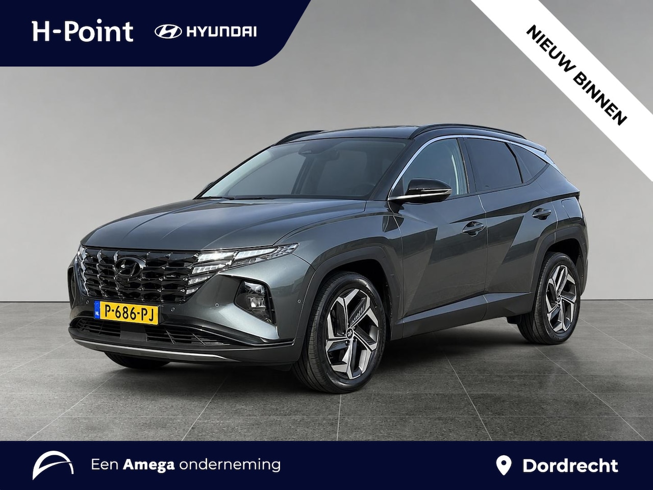 Hyundai Tucson - 1.6 T-GDI 230pk HEV Premium | TREKHAAK | 1650KG TREKVERMOGEN | PREMIUM LEDER | BLIND SPOT - AutoWereld.nl