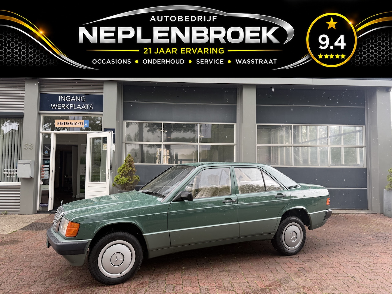 Mercedes-Benz 190-serie - 2.0 Bj 1988 Automaat Uniek Schuurvonds moet gezien worden !! - AutoWereld.nl