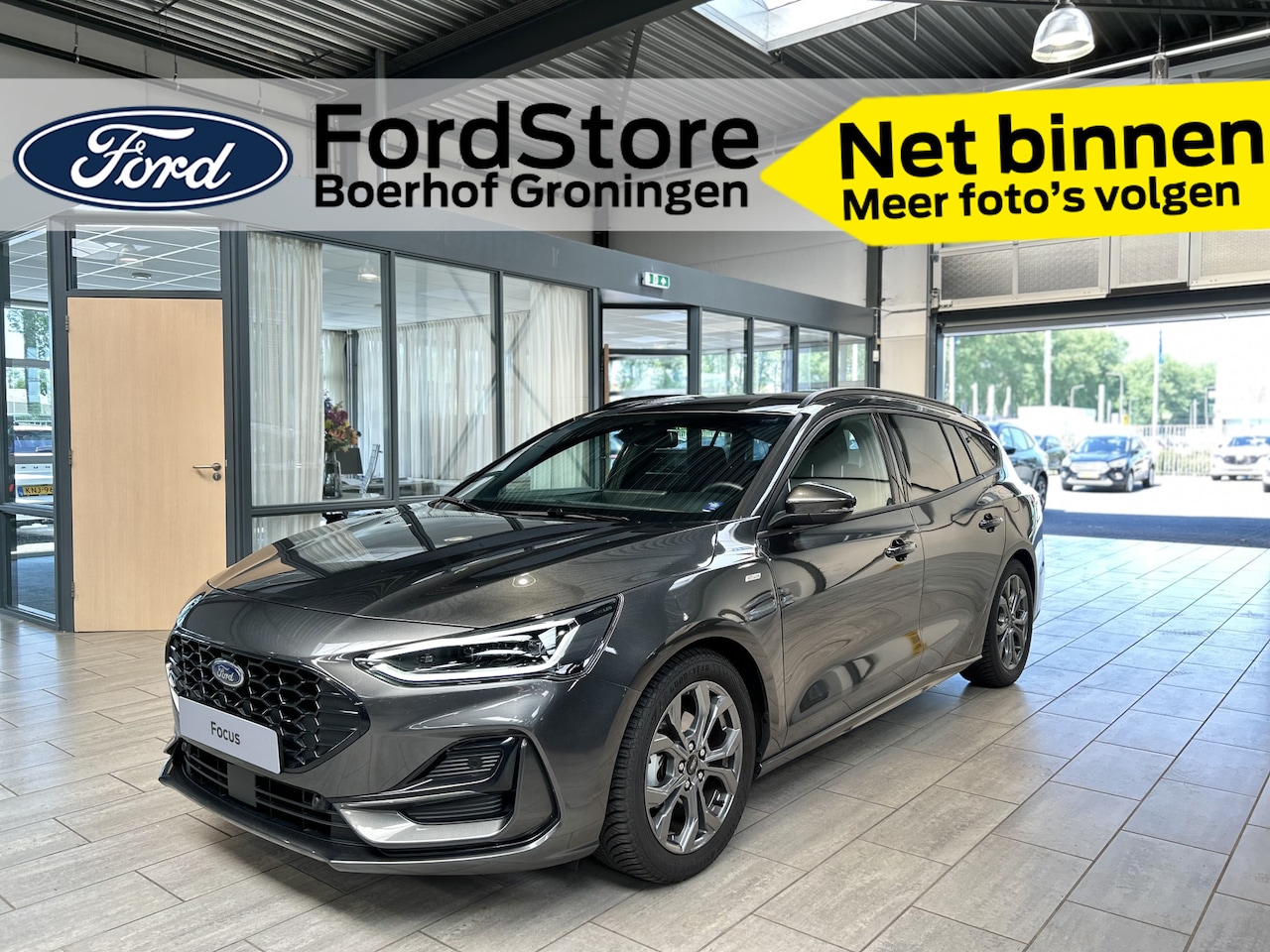 Ford Focus Wagon - EcoBoost Hybrid 155pk ST Line X | AUTOMAAT | Matrix LED | Adapt. Cruise | AGR Stoel | Elek - AutoWereld.nl