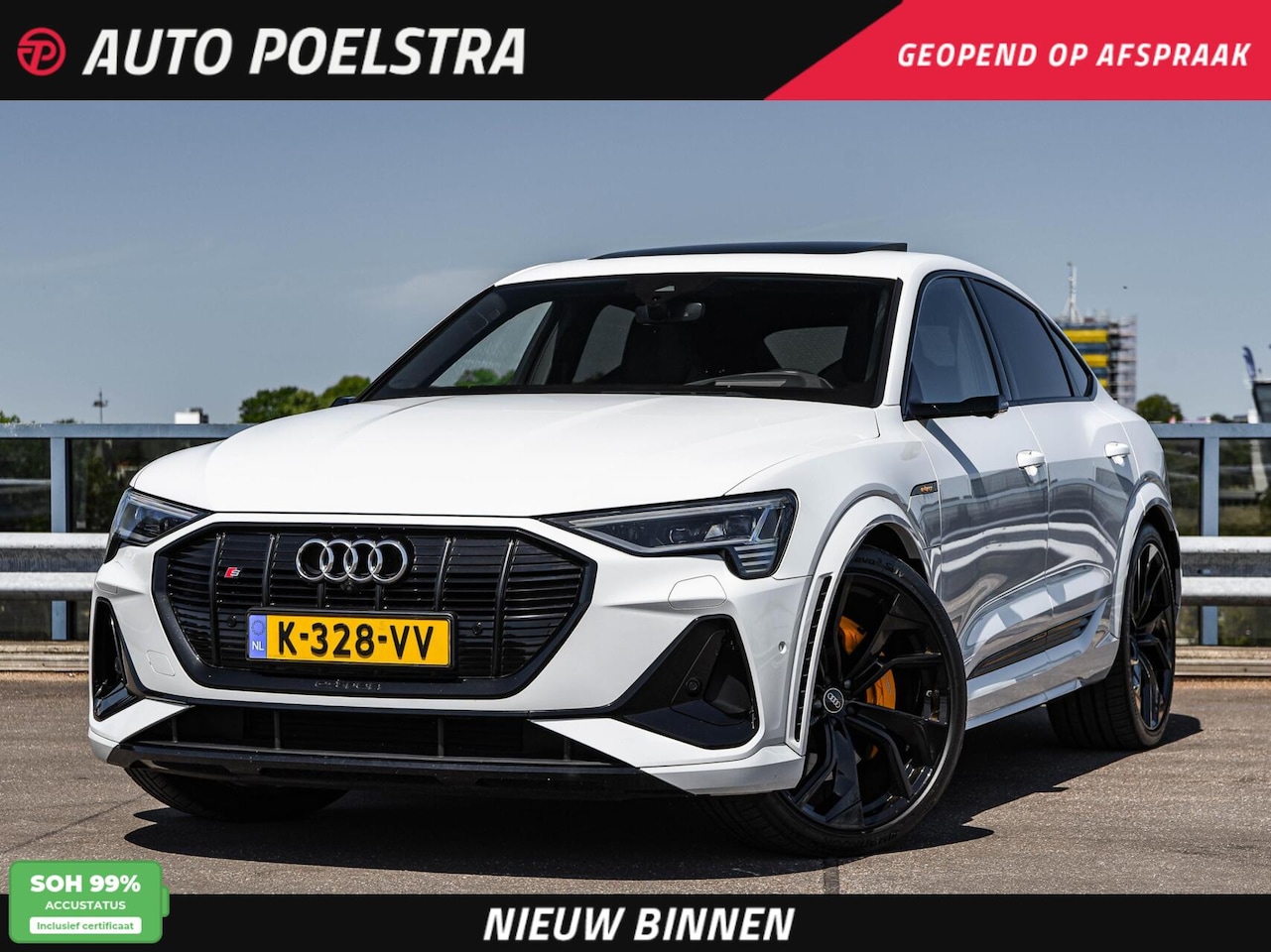 Audi e-tron Sportback - S quattro 95 kWh 503 PK | SOH 99% | Panoramadak | RS-zetels | HUD | B&O | ACC | 360 Camera - AutoWereld.nl