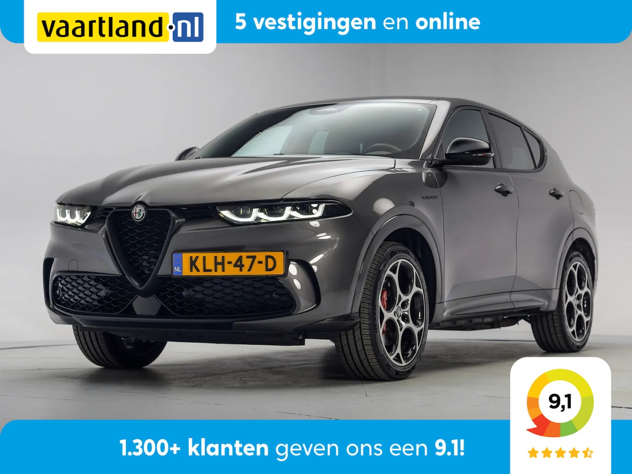 Alfa Romeo Tonale - 1.3 PHEV 280 Q4 Veloce [ Leder Stoelventilatie Adapt.cruise ] - AutoWereld.nl