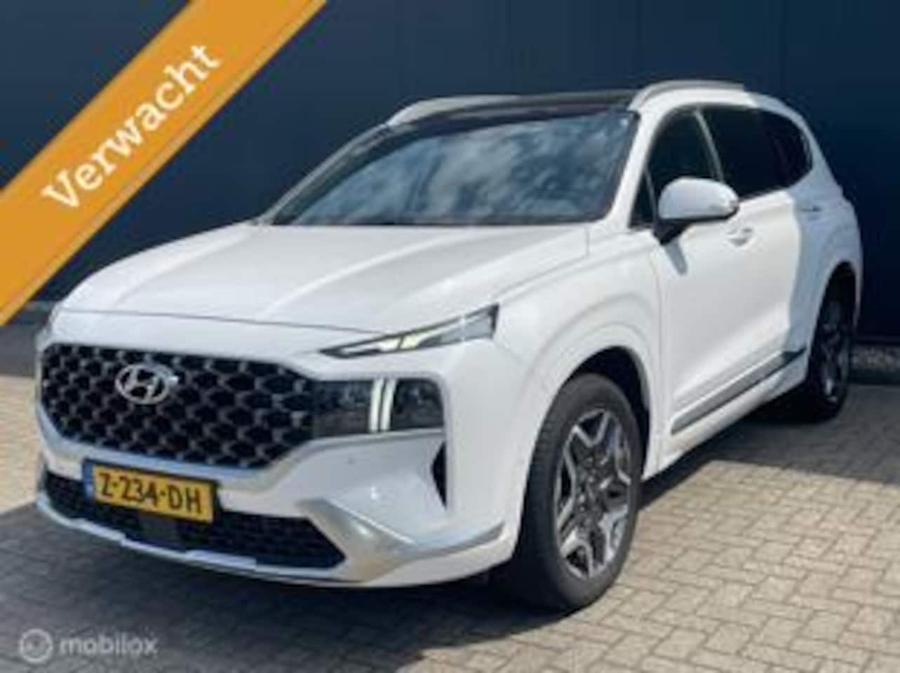 Hyundai Santa Fe - 1.6 T-GDI HEV Premium Plus Sky 7p. 1.6 T-GDI HEV Premium Plus Sky 7p. - AutoWereld.nl