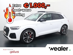 Audi Q5 - 55 TFSI e S edition | 367 PK | SoH 89% | Trekhaak | Panoramadak | Luchtvering | Adaptive c