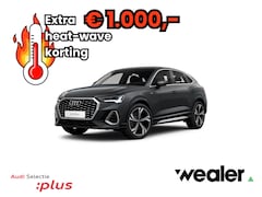 Audi Q3 Sportback - 45 TFSI e S Edition | 245 PK | SoH 94% | Adaptive cruise control | Climate control | 20" L