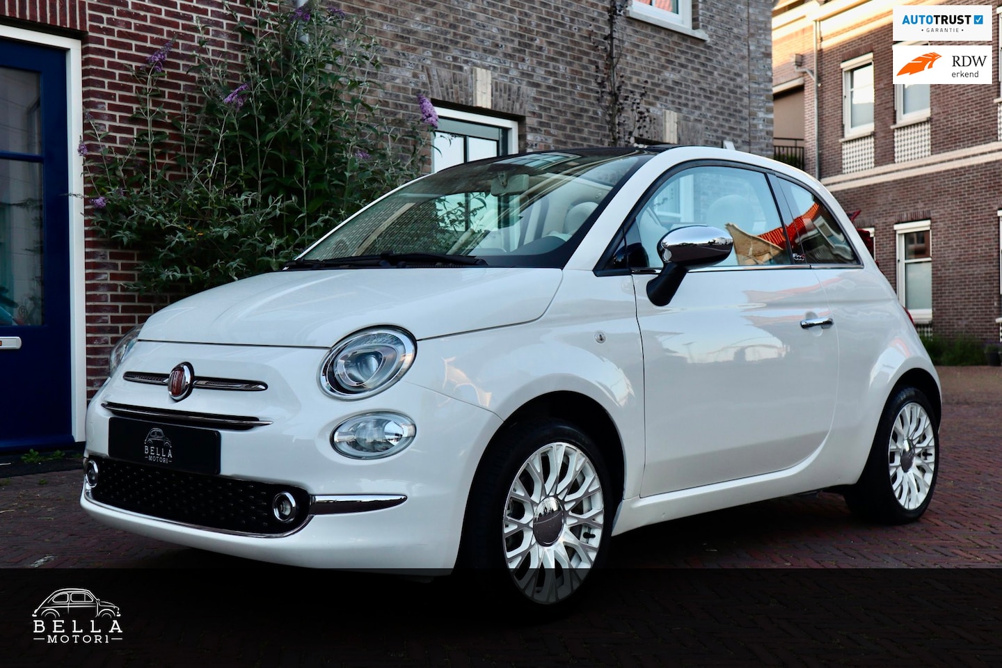 Fiat 500 - 1.2 Star | Pelle Frau Leder | Beats Audio | Apple CarPlay | Climate Control | Cruise Contr - AutoWereld.nl