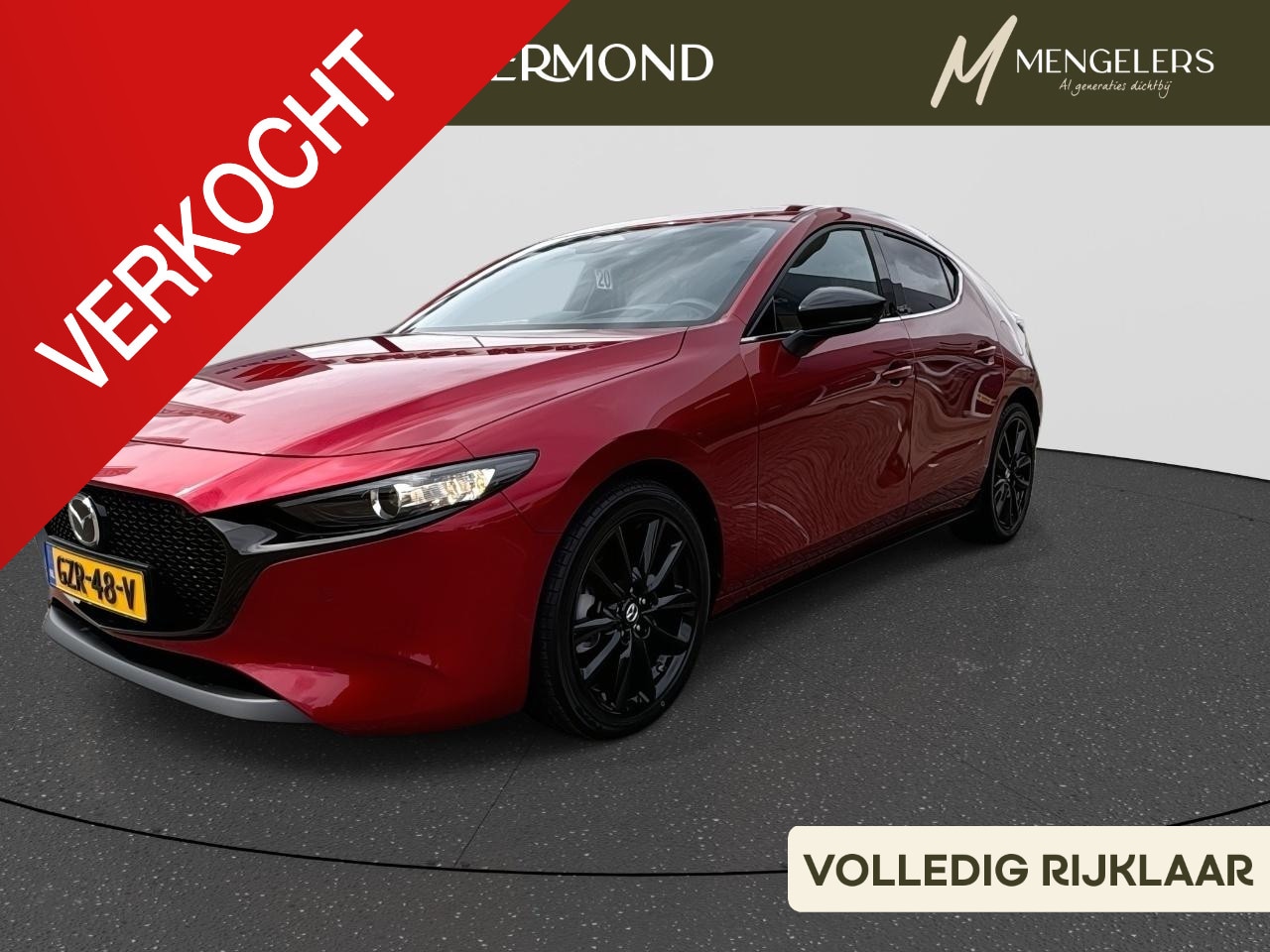 Mazda 3 - 2.5 e-SkyActiv-G M Hybrid 140 PK Homura | Rijklaar | Apple Carplay / Android Auto| Parkeer - AutoWereld.nl