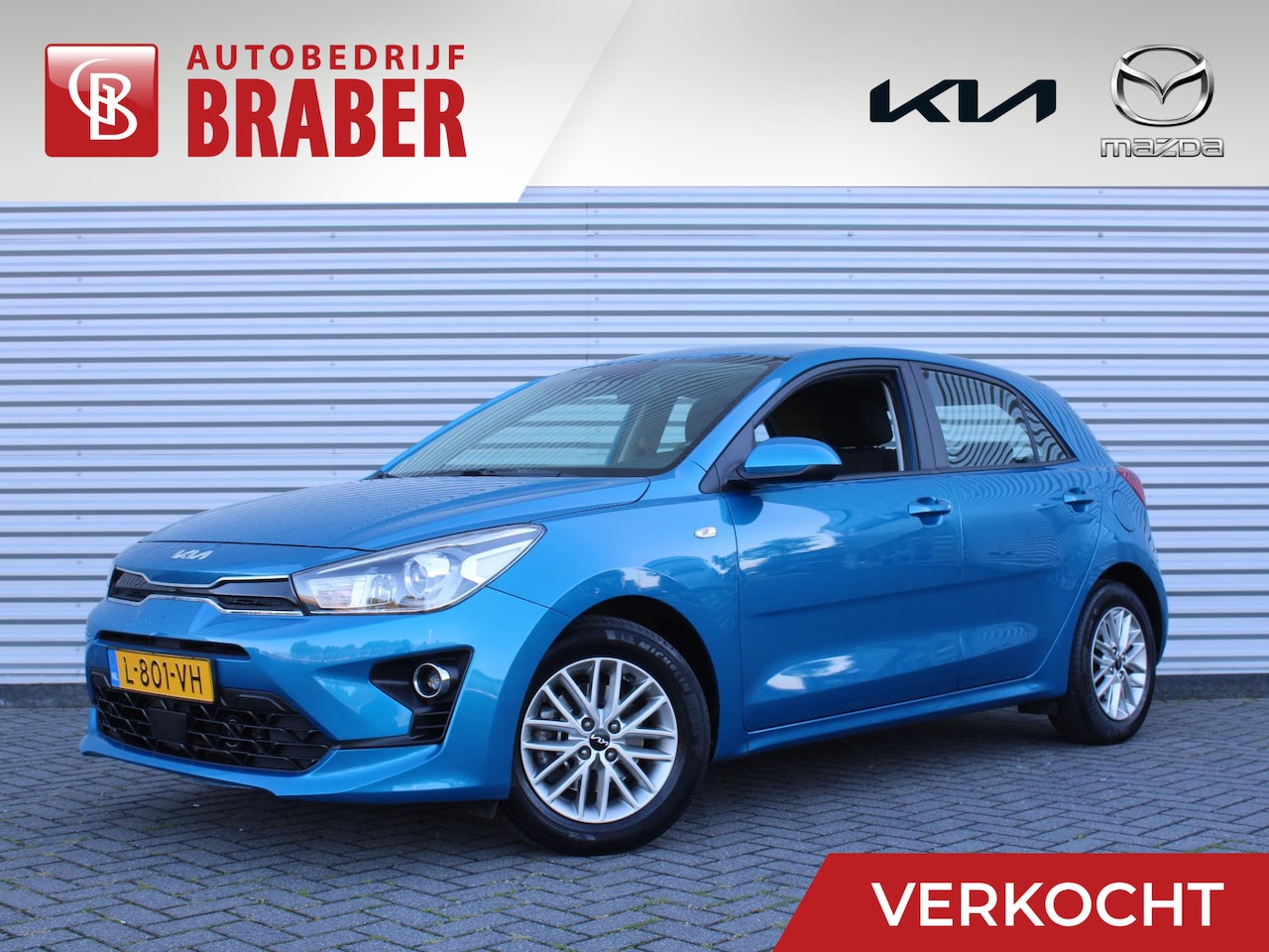 Kia Rio - 1.0 T-GDi MHEV DynamicLine | Camera | Navi | Carplay | Clima | Cruise | 15" LM | PDC | - AutoWereld.nl
