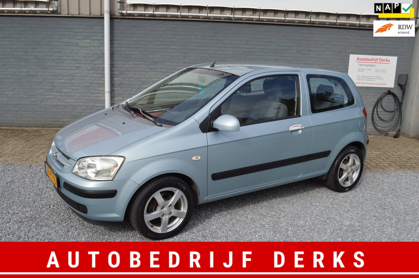 Hyundai Getz - 1.4i Active Cool Airco Stuurbekrachtiging Jaar APK - AutoWereld.nl