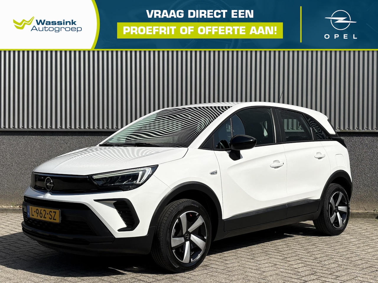 Opel Crossland - 1.2 Turbo Edition | Navigatie | Camera | Cruise Control | Parkeersensoren | Apple Carplay - AutoWereld.nl