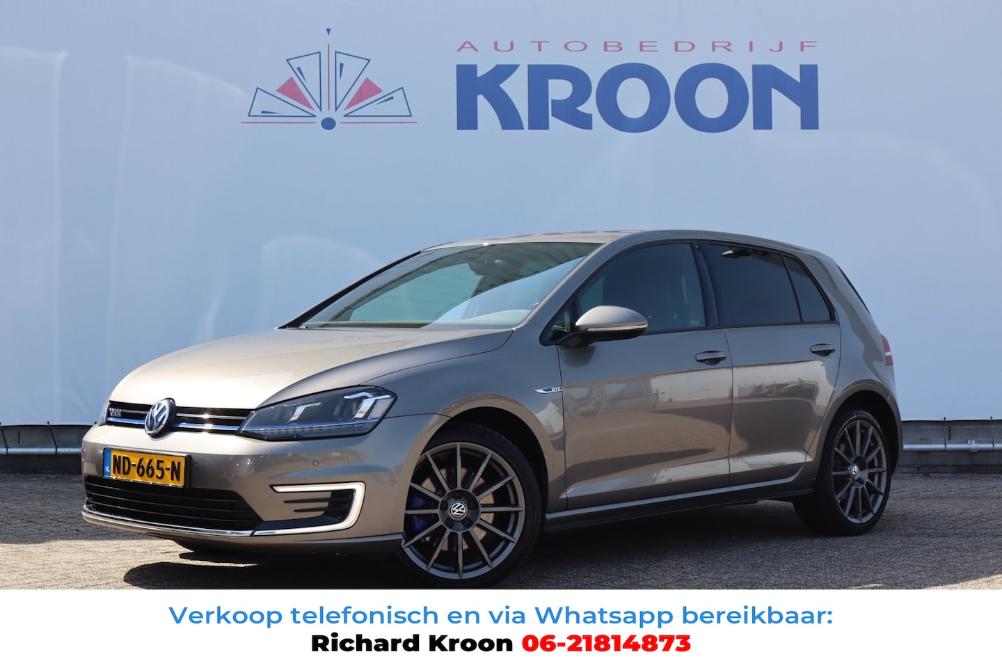 Volkswagen Golf - 1.4 TSI GTE Connected Series|Vol Leder|Cruise Control|Camera| - AutoWereld.nl