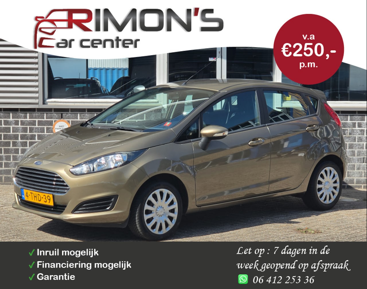 Ford Fiesta - 1.0 Style Navi Airco Apk Tm 06-2027 - AutoWereld.nl