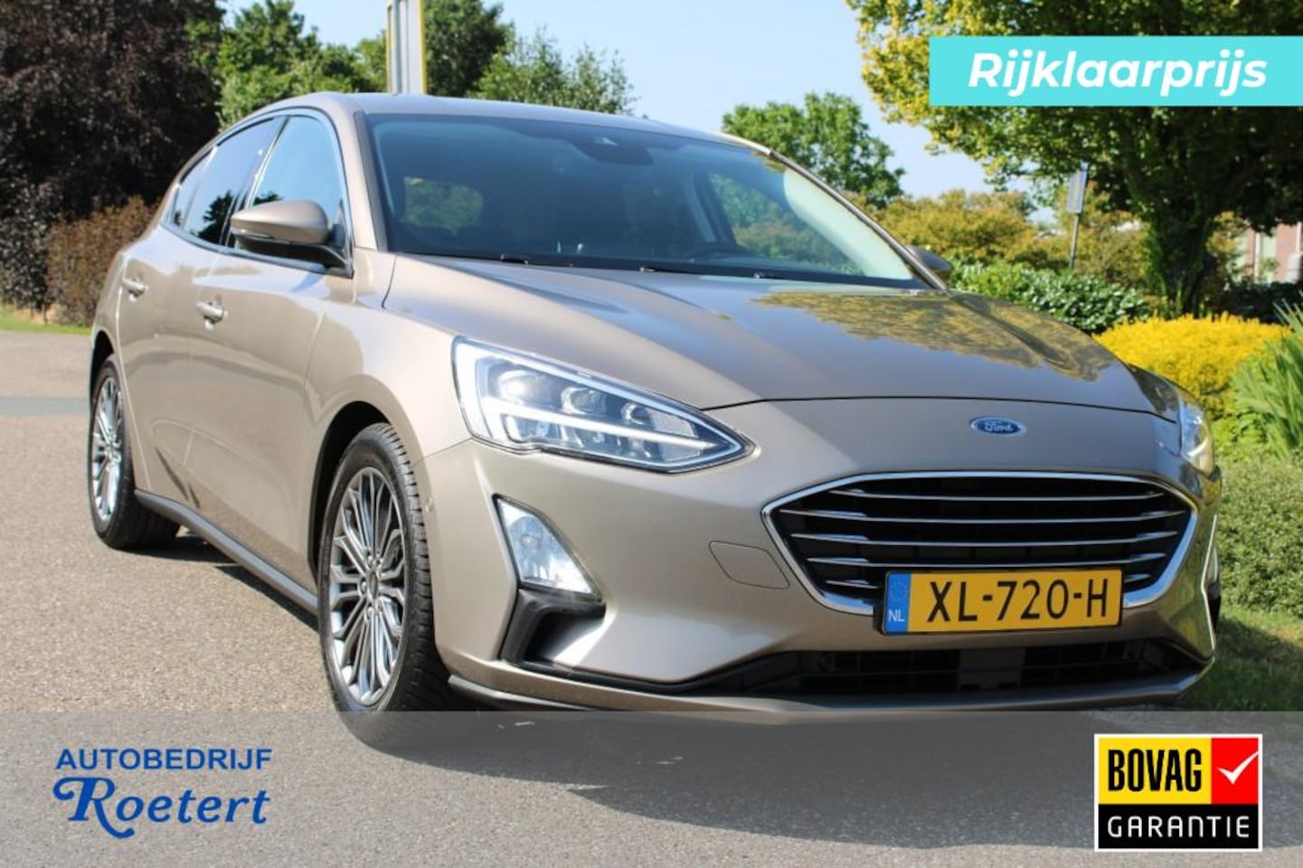Ford Focus - 1.0 EcoBoost Titanium Business ECC/ACC/LED/Camera/CarPlay/DAB/Stoelverw - AutoWereld.nl