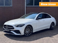 Mercedes-Benz C-klasse - 180 AMG Line Night BTW Pano Camera Stoelv Alcantara 19''