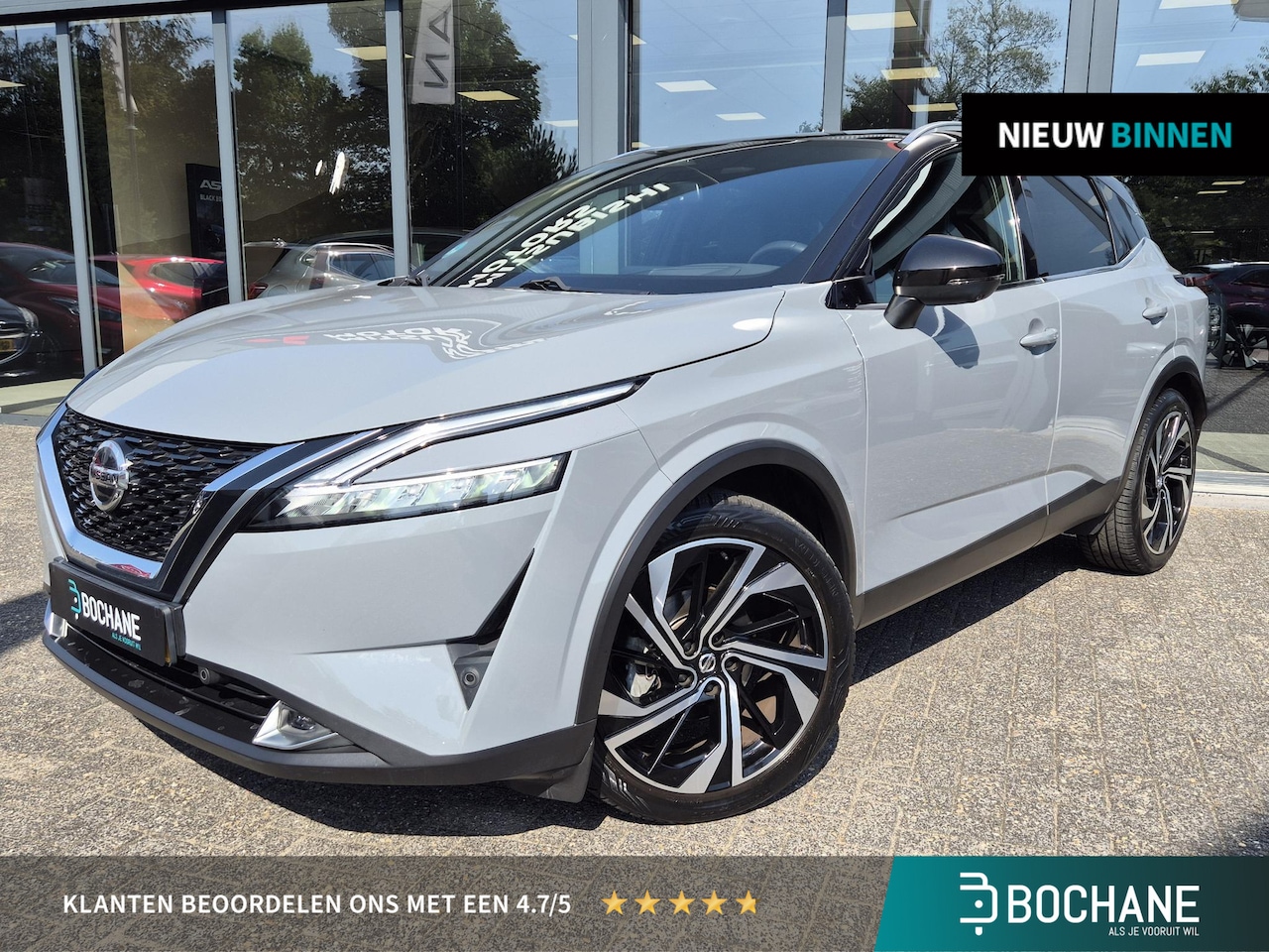 Nissan Qashqai - 1.3 MHEV Xtronic Tekna Plus | Bose | Panoramadak | Two-Tone | All season banden | - AutoWereld.nl
