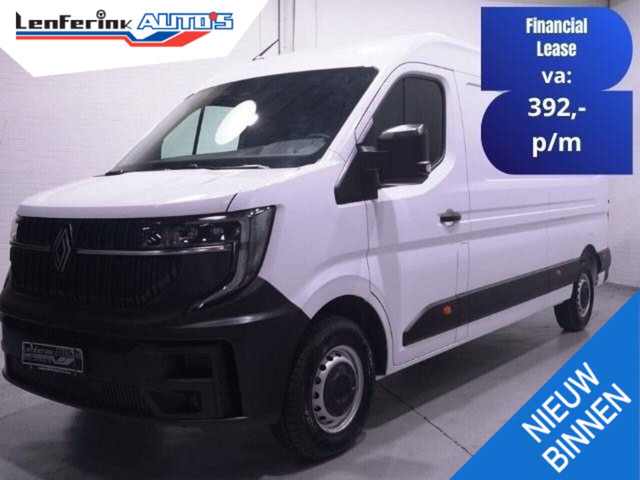 Renault Master - 2.0 DCI 130 pk L3H2 Nwe Model, BPM vrij Airco, Apple Carplay, Cruise Control, Laadruimte P - AutoWereld.nl