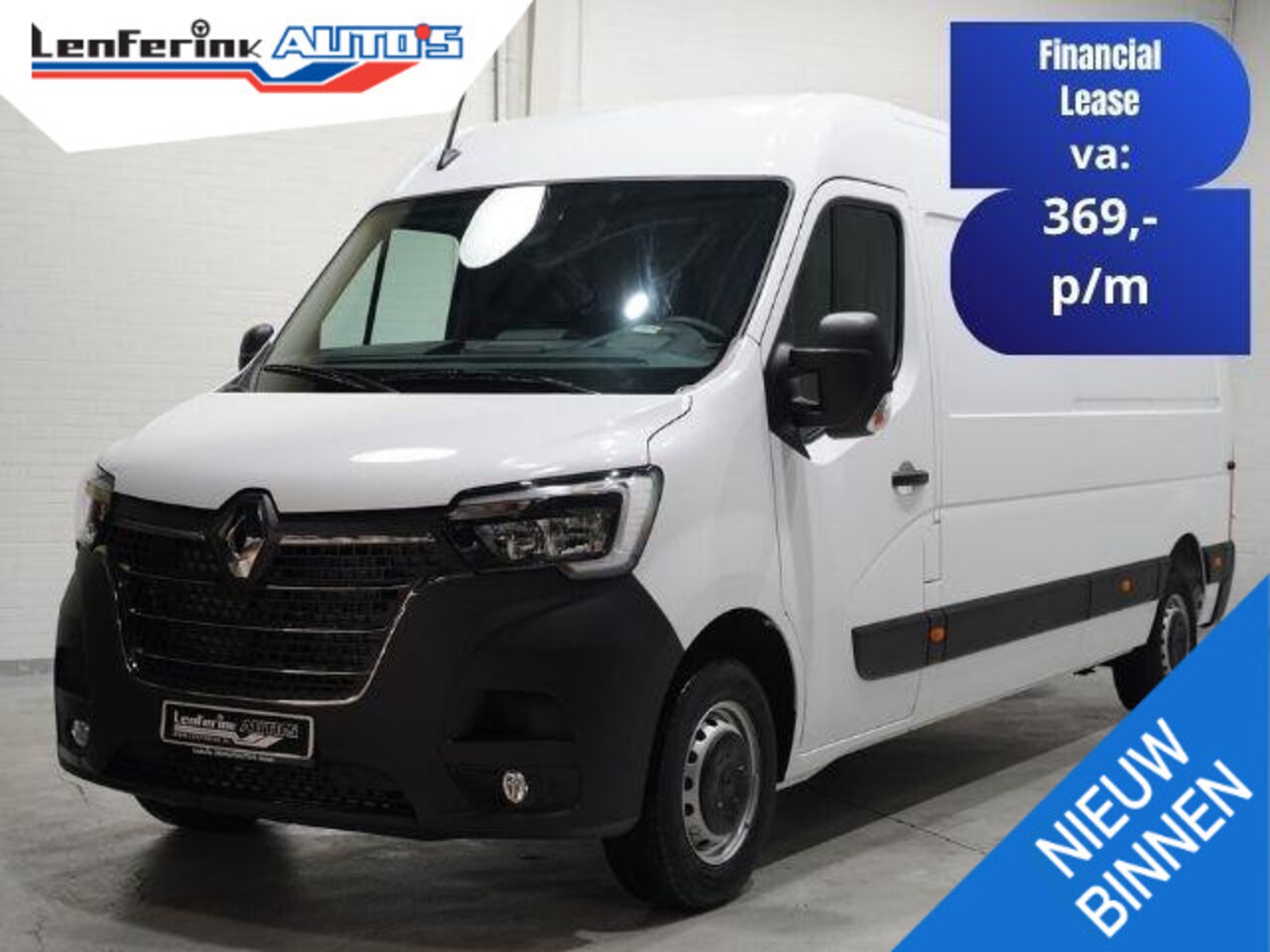 Renault Master - 2.3 DCI 135 pk L3H2 Navi, Camera, BPM vrij PDC V+A, 270 Graden Deuren, Smartphone Lader, 3 - AutoWereld.nl