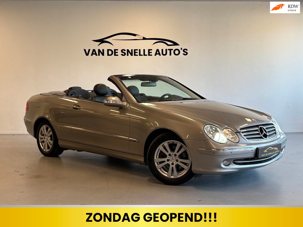 Mercedes-Benz CLK-klasse Cabrio - 320 Elegance AUTOMAAT/PDC/CRUISE - AutoWereld.nl
