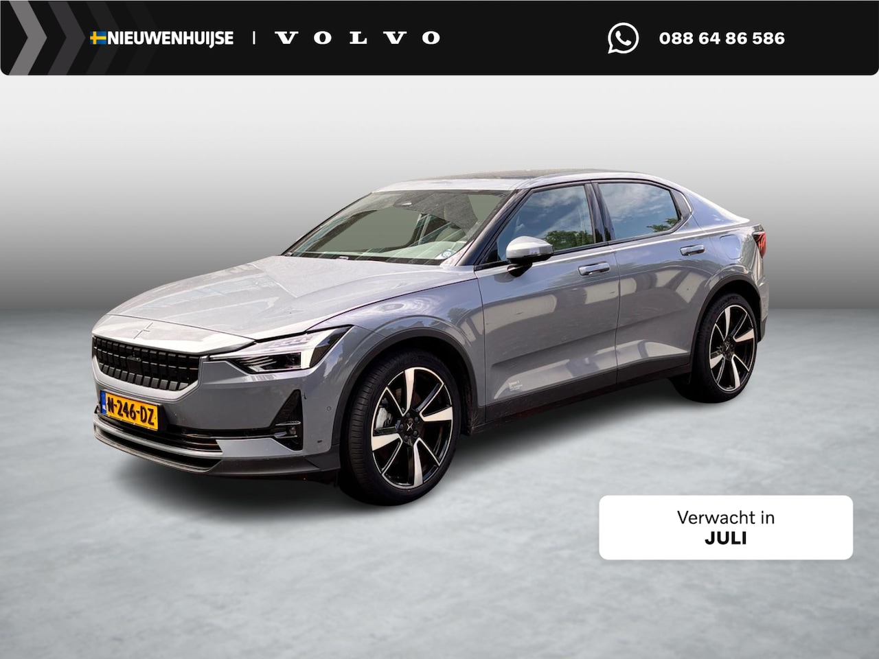 Polestar 2 - Long Range Single Motor 78 kWh | Warmtepomp | Panoramadak | Elektrisch Verstelbare Voorsto - AutoWereld.nl