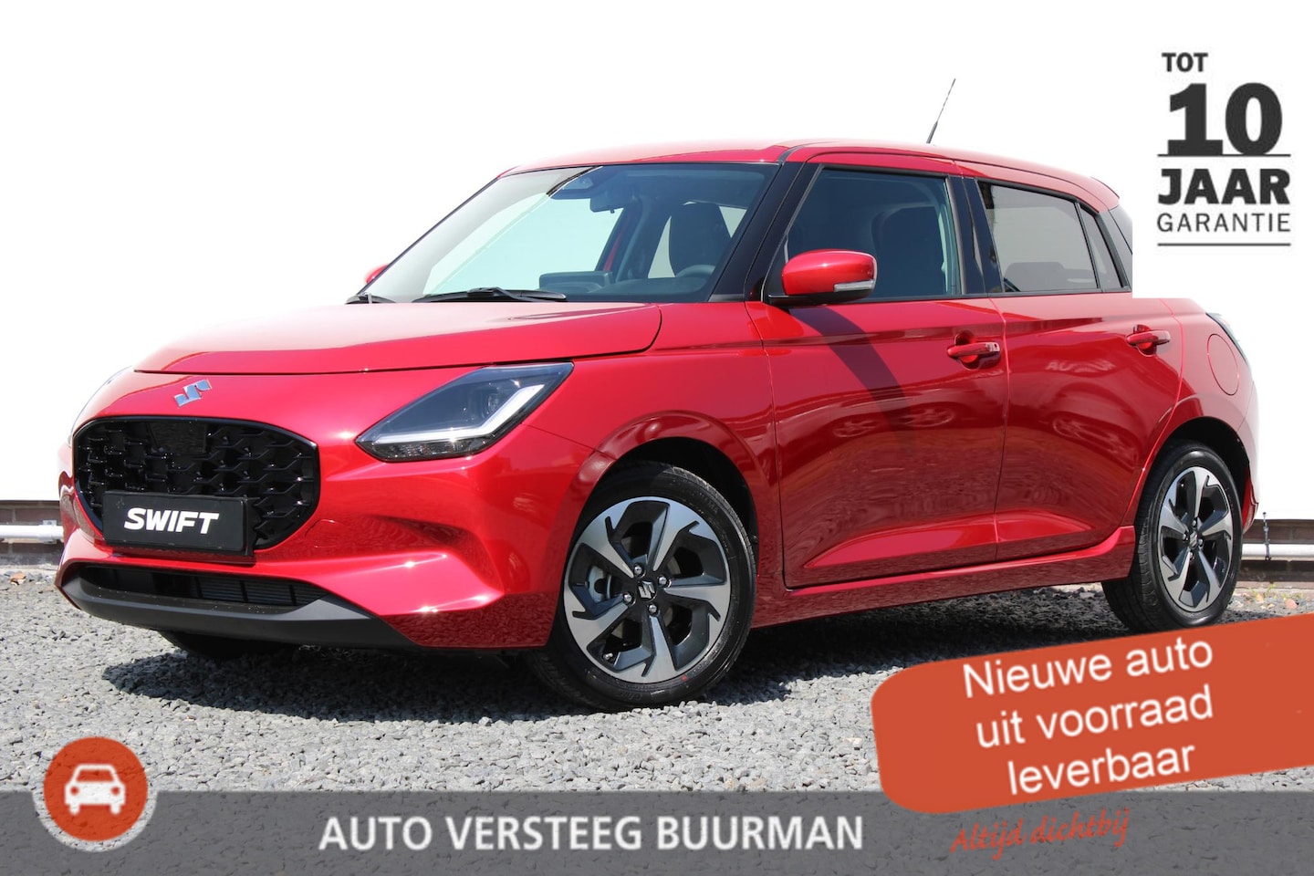 Suzuki Swift - 1.2 Style Smart Hybrid Automaat, Draadloos Apple Carplay/Android Auto, Stijl Uitvoering! - AutoWereld.nl