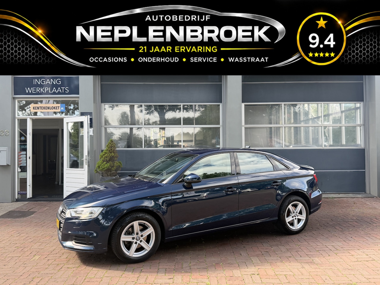 Audi A3 Limousine - 1.0 TFSI Design Pro Line Bj 2017 Navi,Cruise,Clima,Camera 116PK Dealer onderhouden - AutoWereld.nl