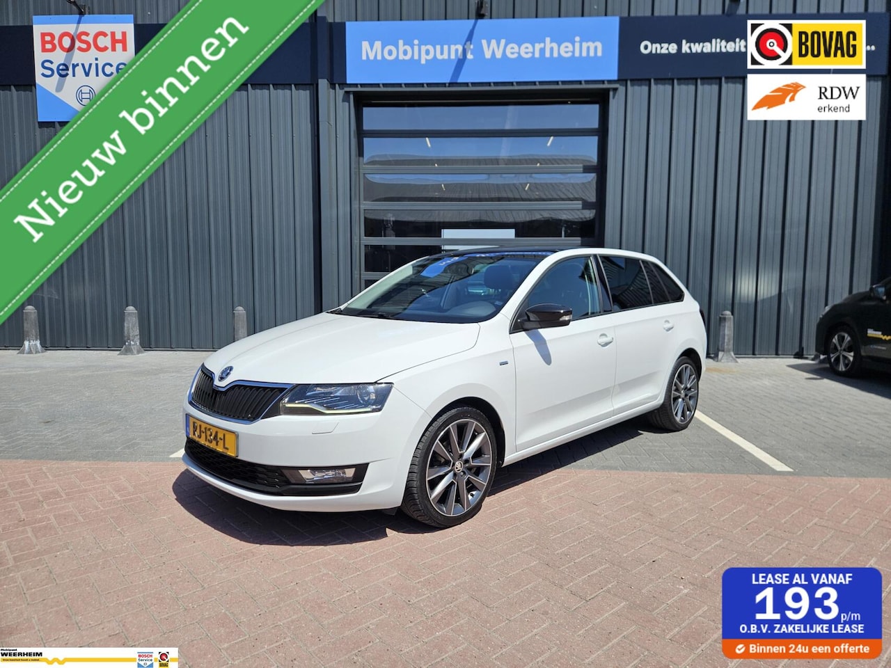 Skoda Rapid Spaceback - 1.0 TSI automaat Greent Drive PANODAK NIEUWSTAAT! - AutoWereld.nl