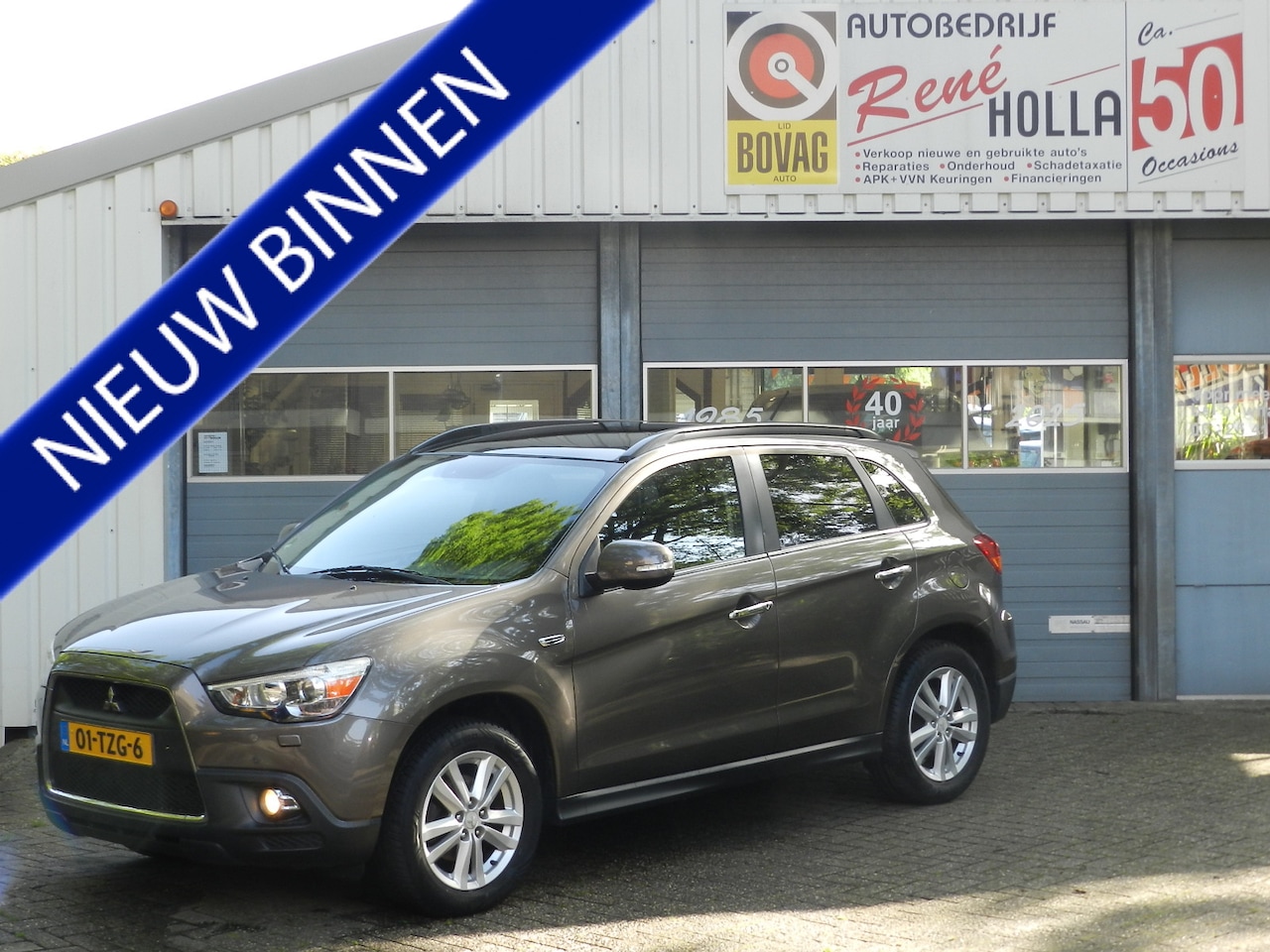 Mitsubishi ASX - 1.6 Instyle ClearTec 5Drs Climate & Cruise contr PDC Leer Trekhaak - AutoWereld.nl