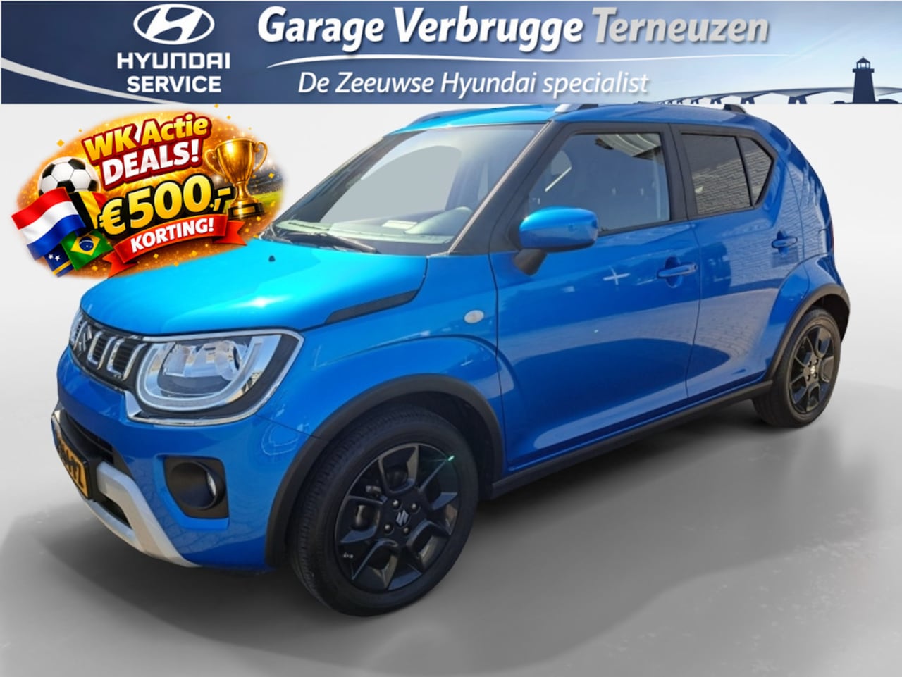 Suzuki Ignis - 1.2 Smart Hybrid Select CVT Automaat | 1e eig. | trekhaak | NAV - AutoWereld.nl