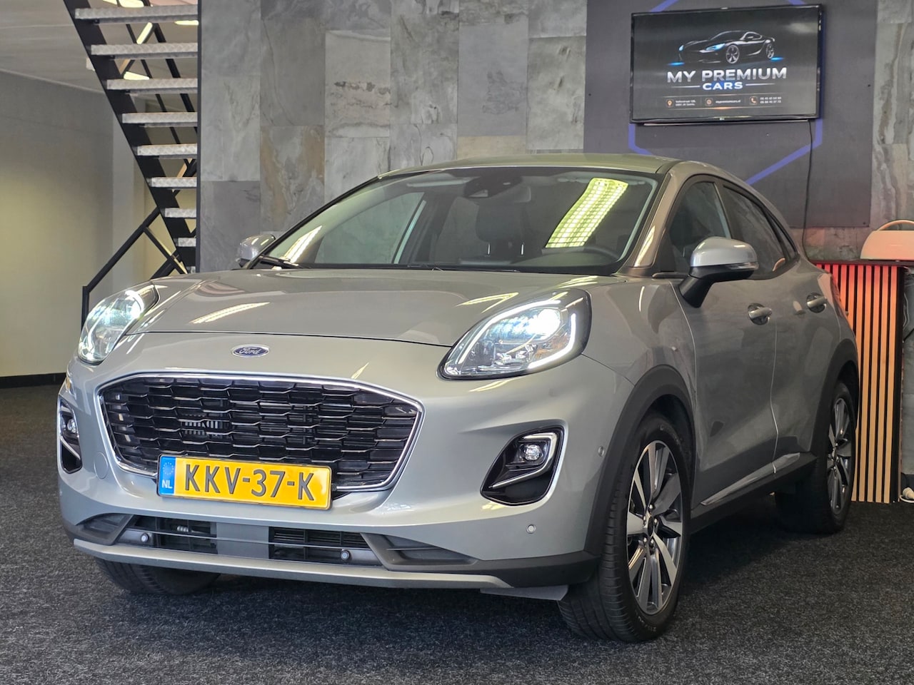 Ford Puma - 1.0 EcoBoost Hybrid ST-Line X Full-Option / Park Pilot / Half Leder - AutoWereld.nl